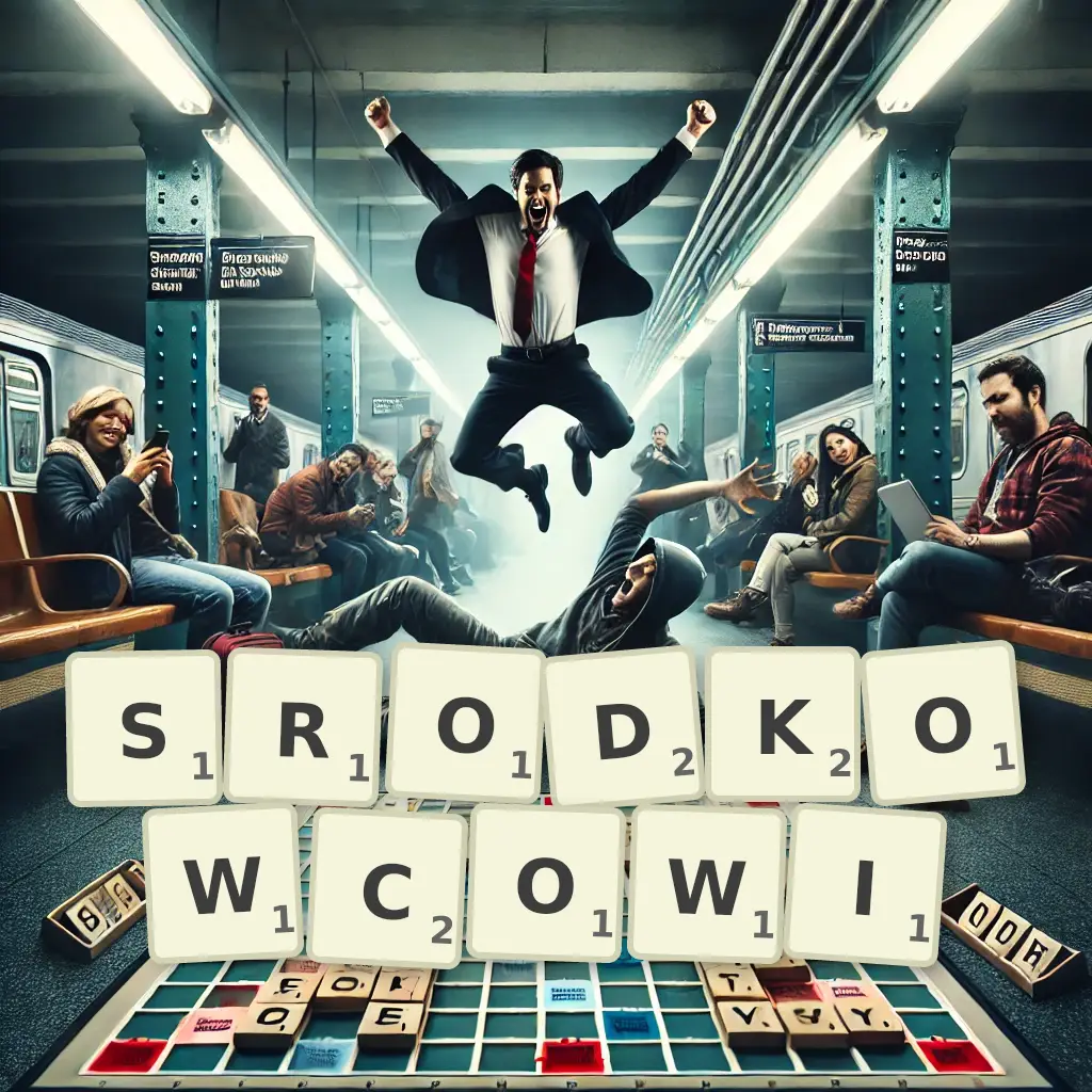Słowa z liter ŚRODKOWCOWI
