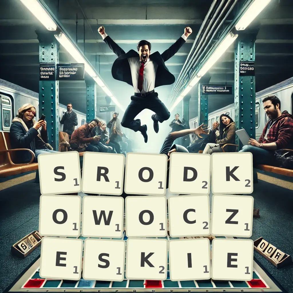 Słowa z liter ŚRODKOWOCZESKIE