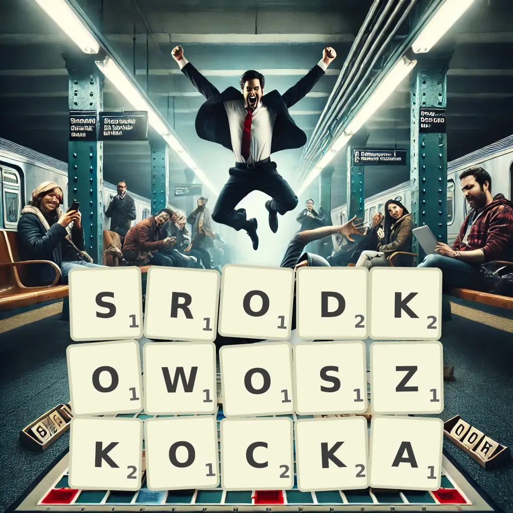 Słowa z liter ŚRODKOWOSZKOCKĄ