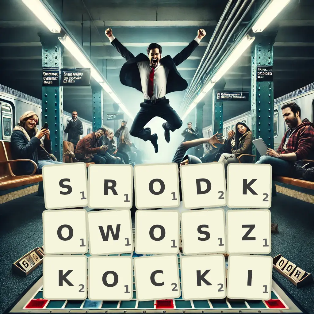 Słowa z liter ŚRODKOWOSZKOCKI