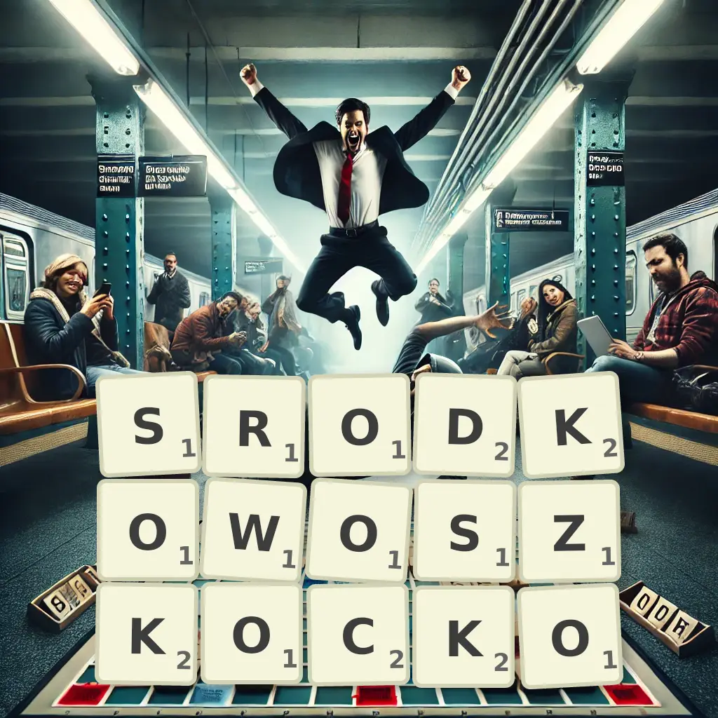 Słowa z liter ŚRODKOWOSZKOCKO