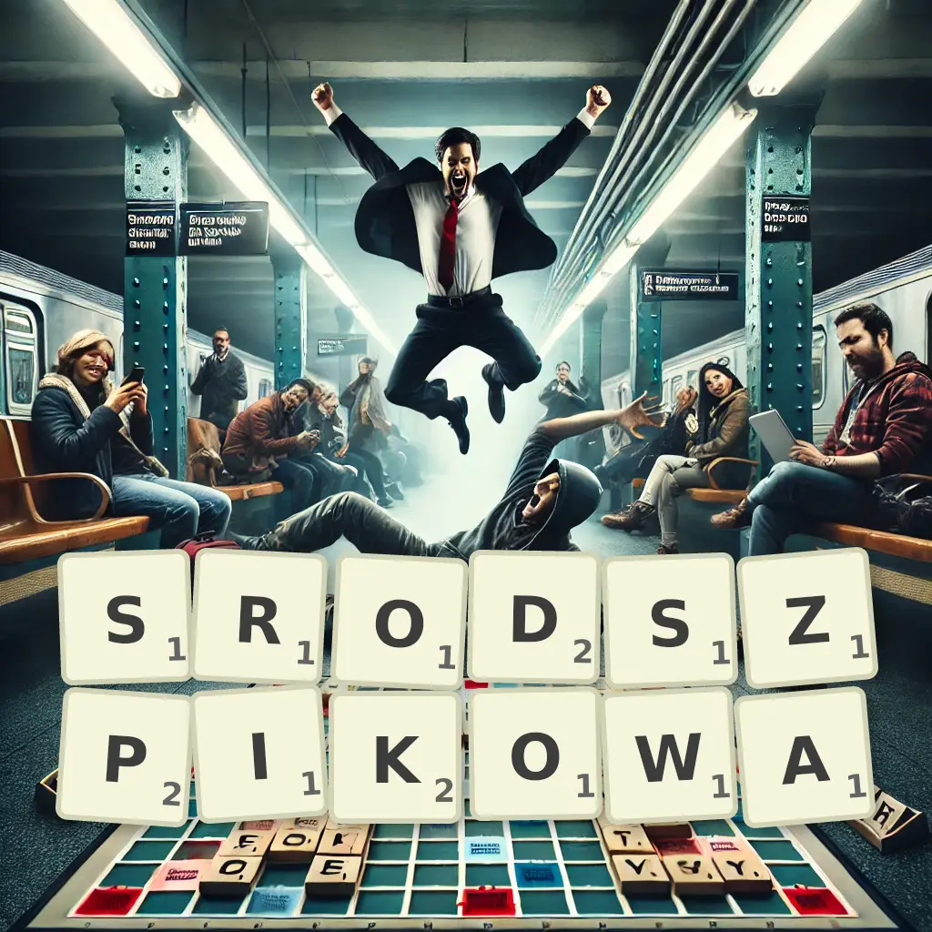 Słowa z liter ŚRÓDSZPIKOWĄ