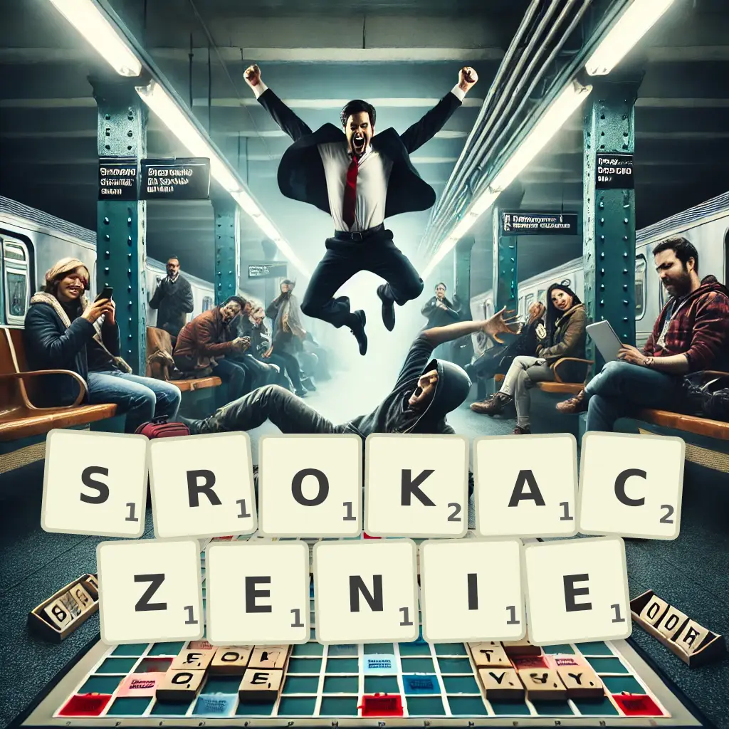 Słowa z liter SROKACZENIE