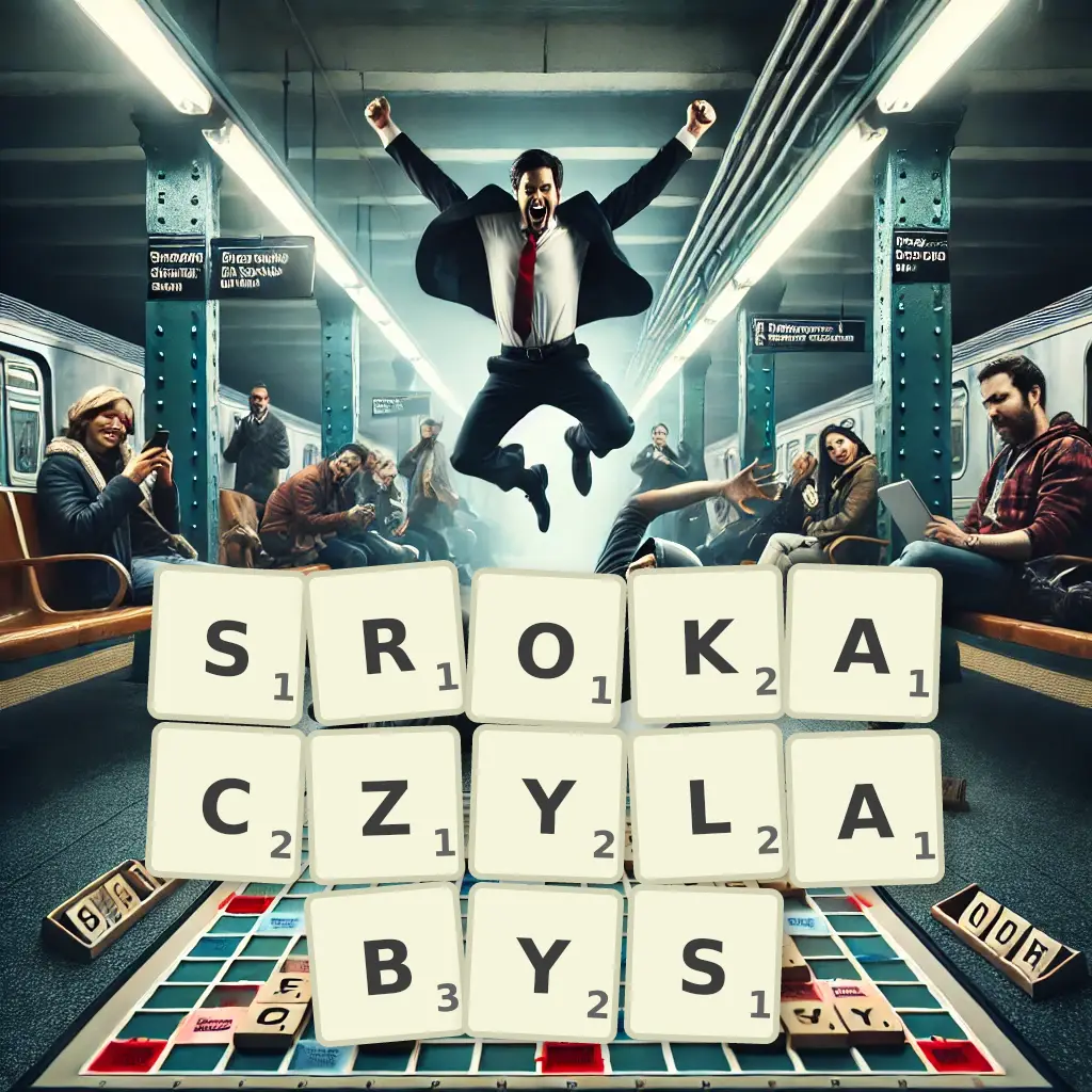 Słowa z liter SROKACZYŁABYŚ