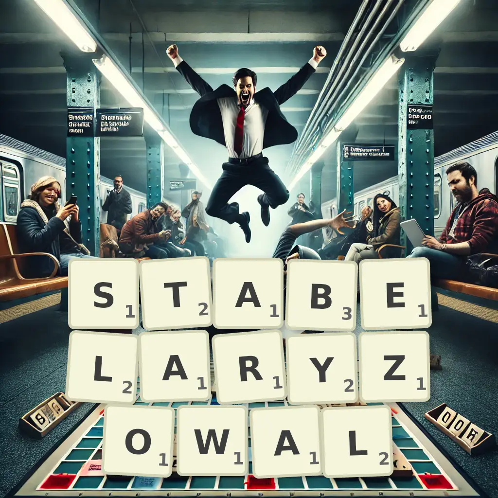 Słowa z liter STABELARYZOWAŁ