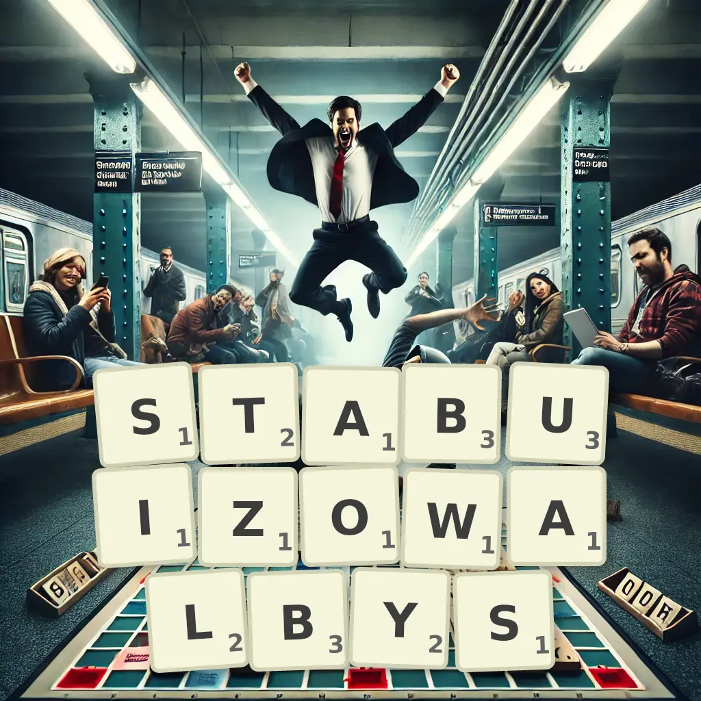 Słowa z liter STABUIZOWAŁBYŚ