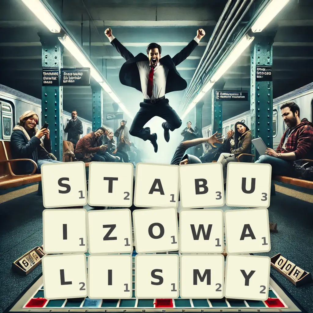 Lista słów z liter STABUIZOWALIŚMY Słowa z liter STABUIZOWALIŚMY