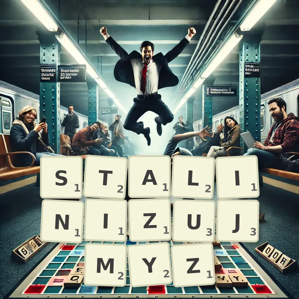 Słowa z liter STALINIZUJMYŻ
