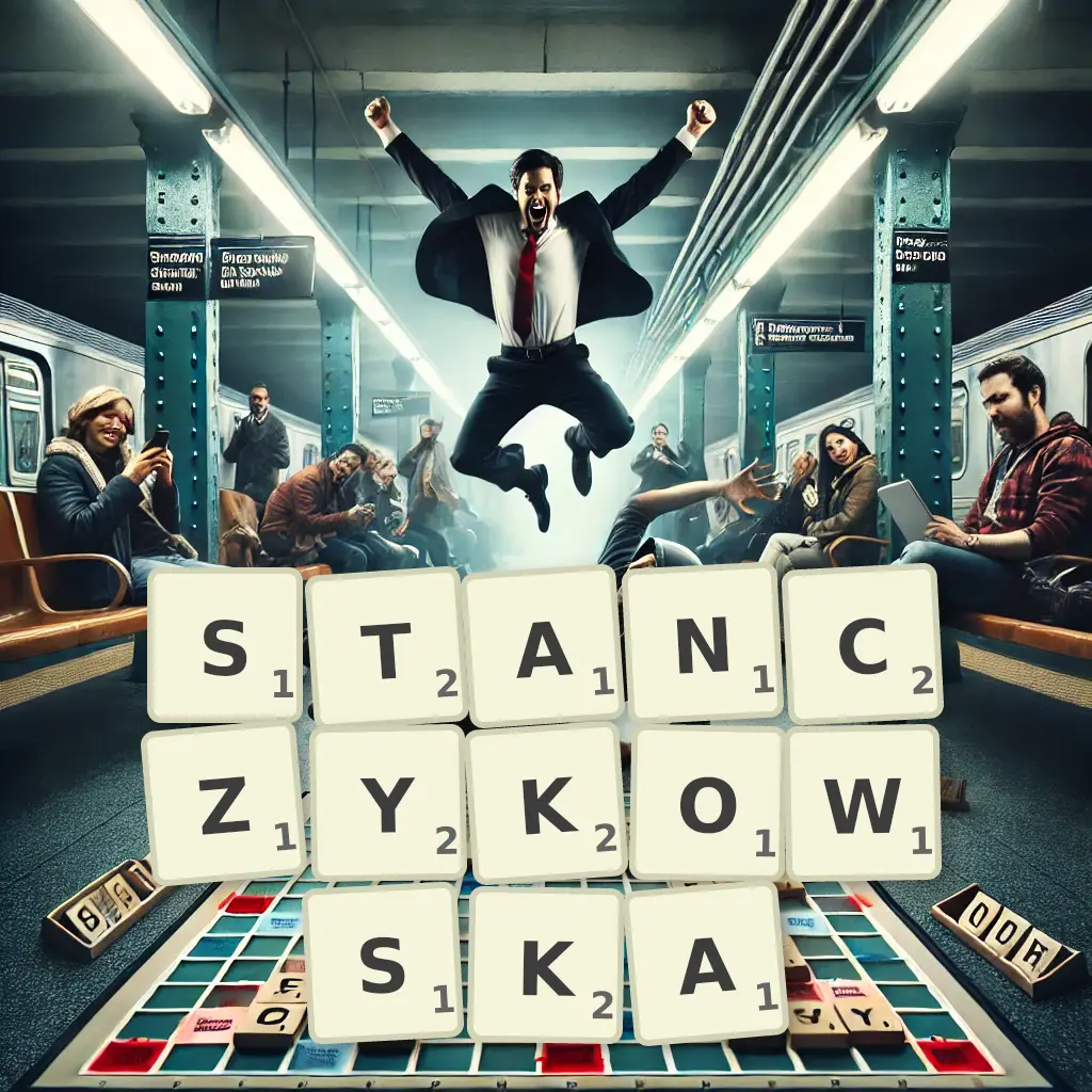 Słowa z liter STAŃCZYKOWSKA