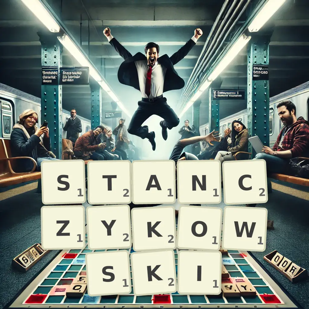 Słowa z liter STAŃCZYKOWSKI