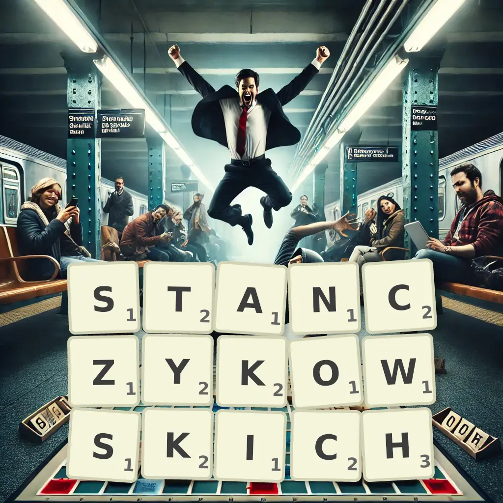 Słowa z liter STAŃCZYKOWSKICH