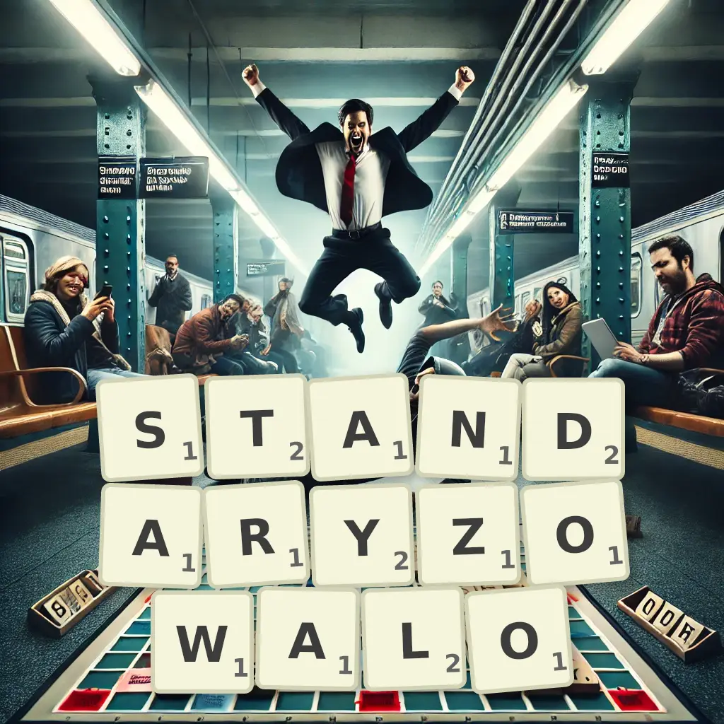 Słowa z liter STANDARYZOWAŁO