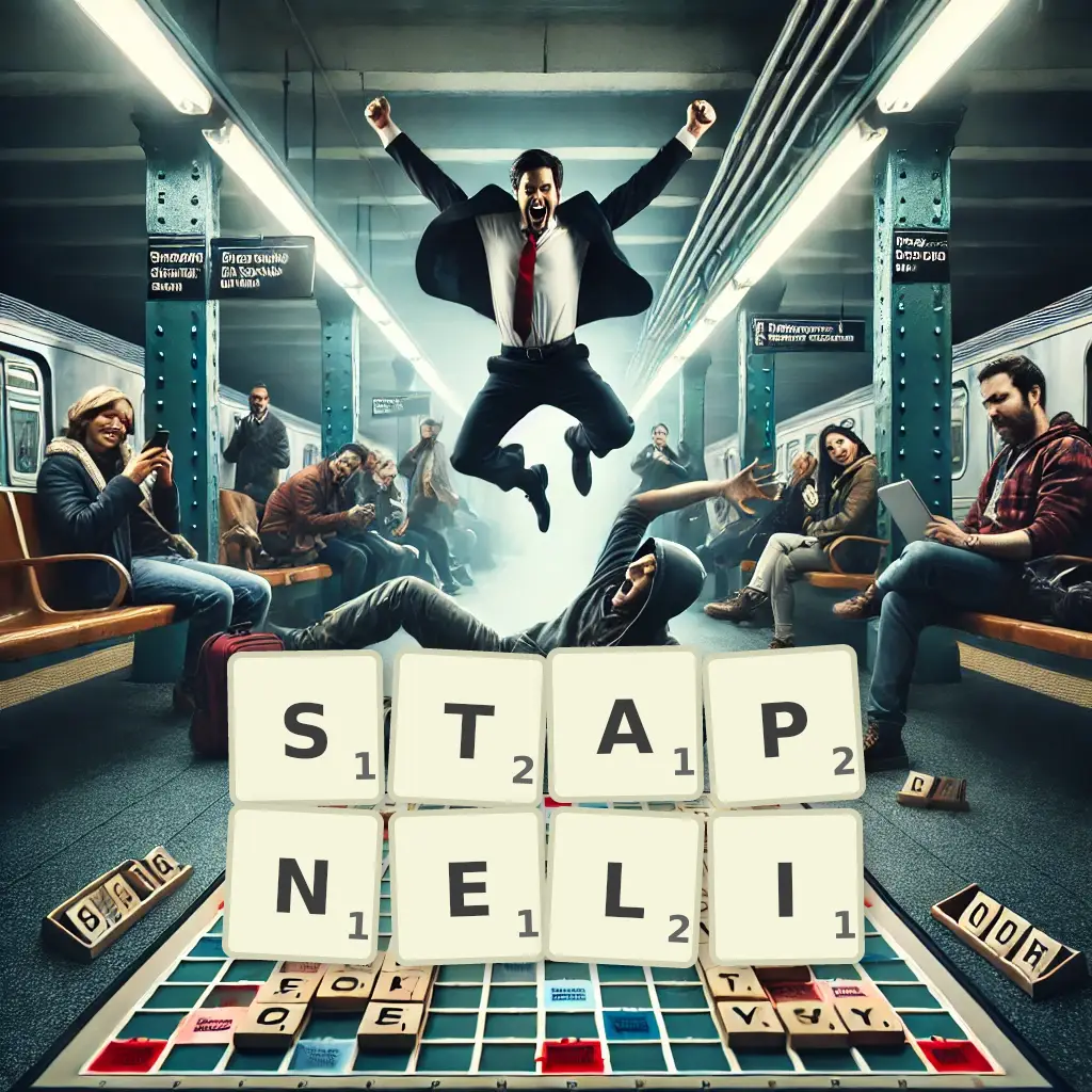 Słowa z liter STĄPNĘLI