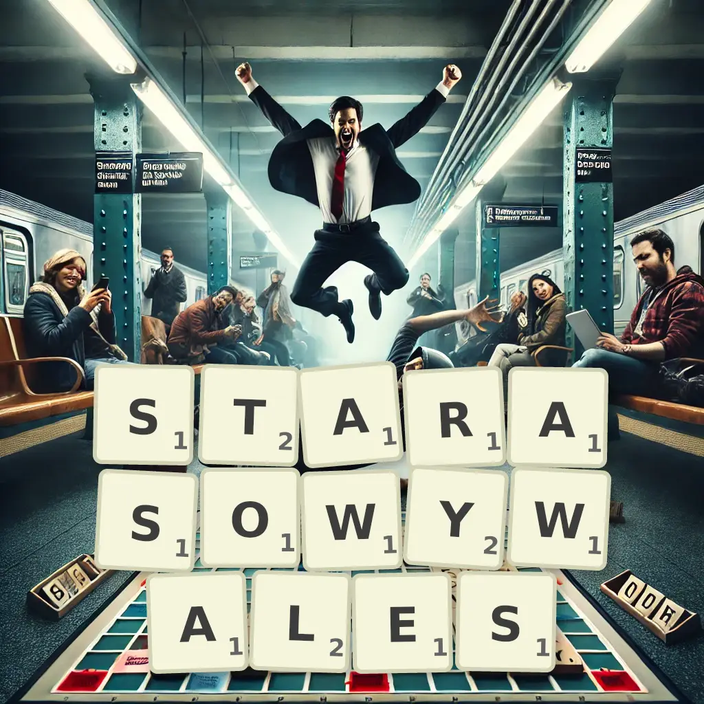 Słowa z liter STARASOWYWAŁEŚ