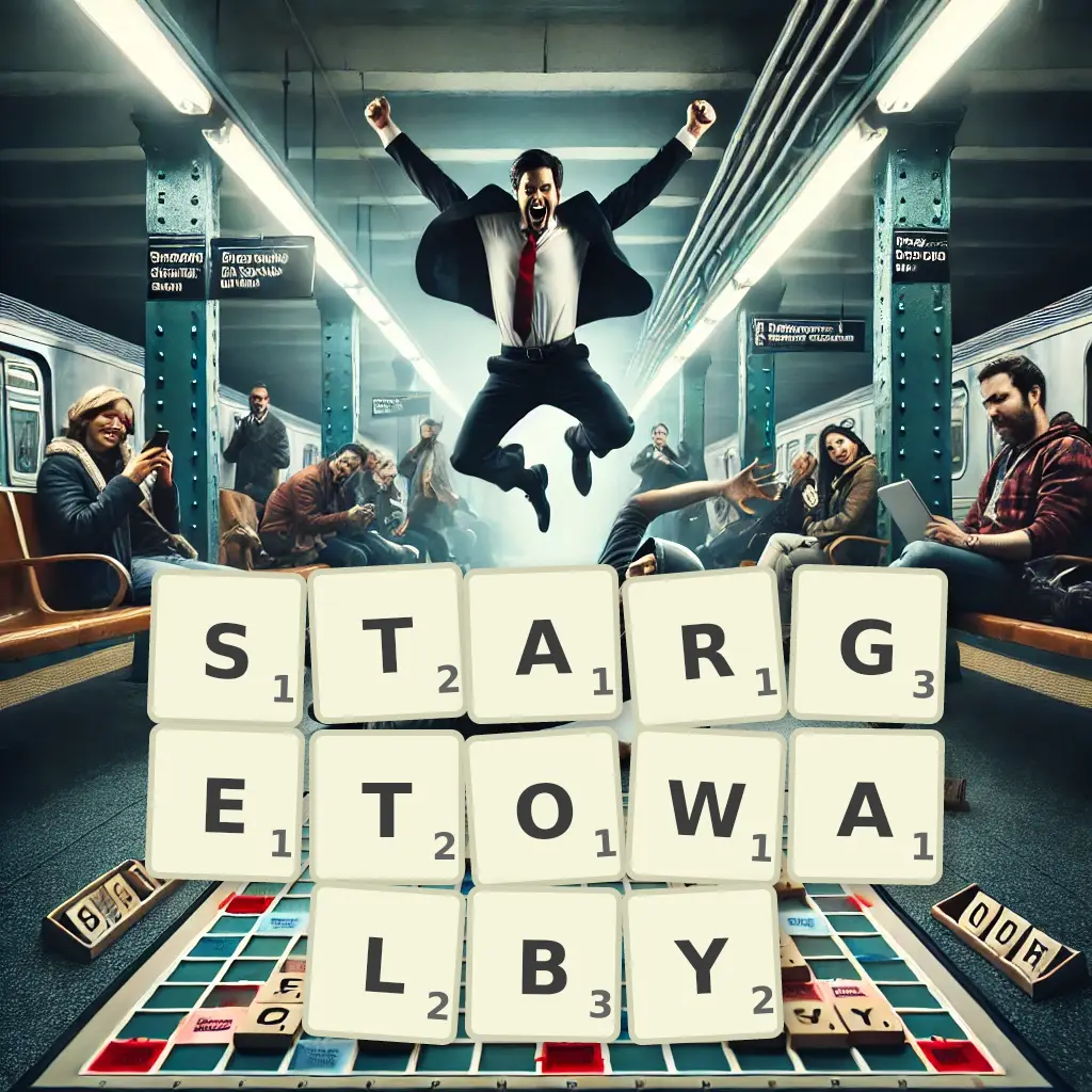 Słowa z liter STARGETOWAŁBY