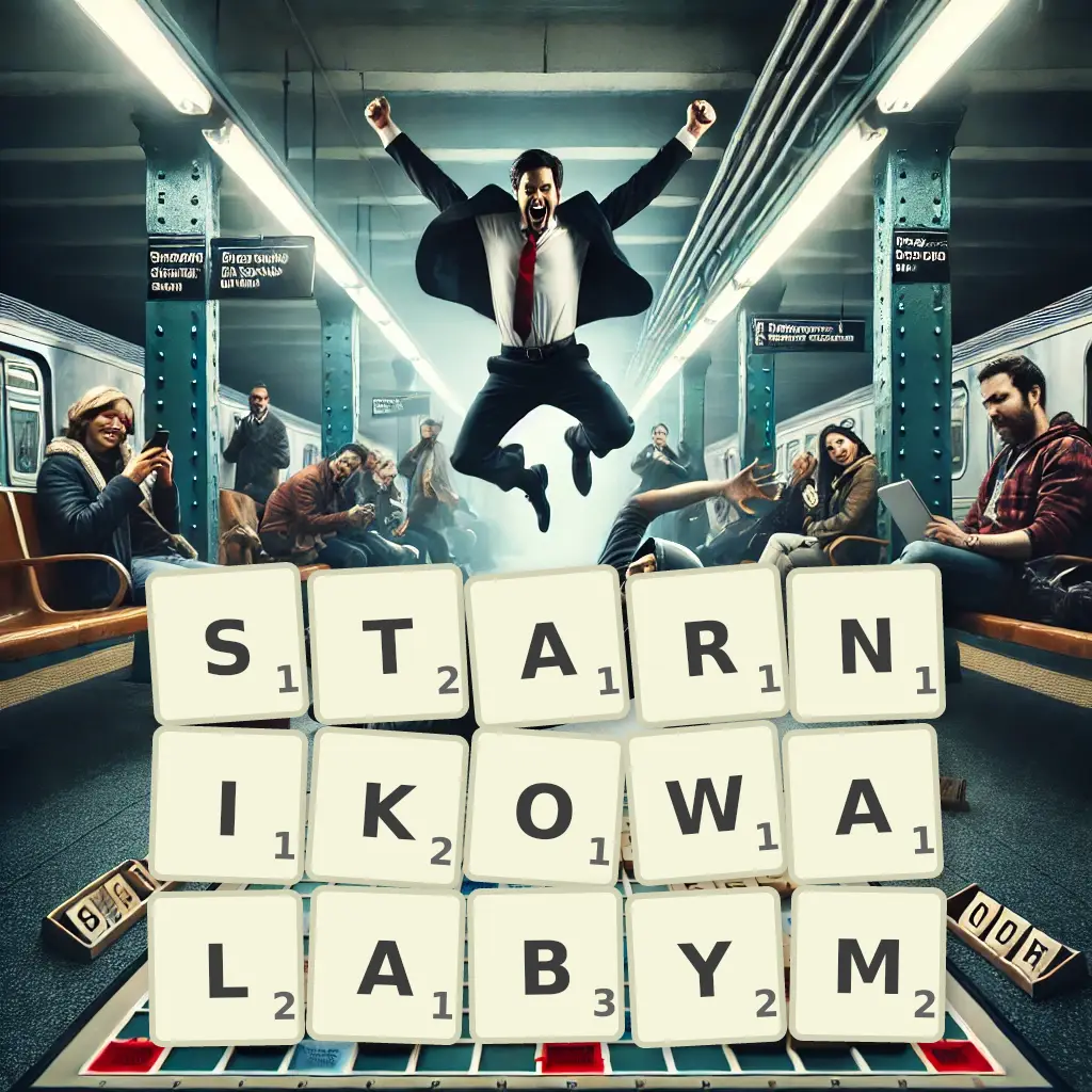 Słowa z liter STARNIKOWAŁABYM