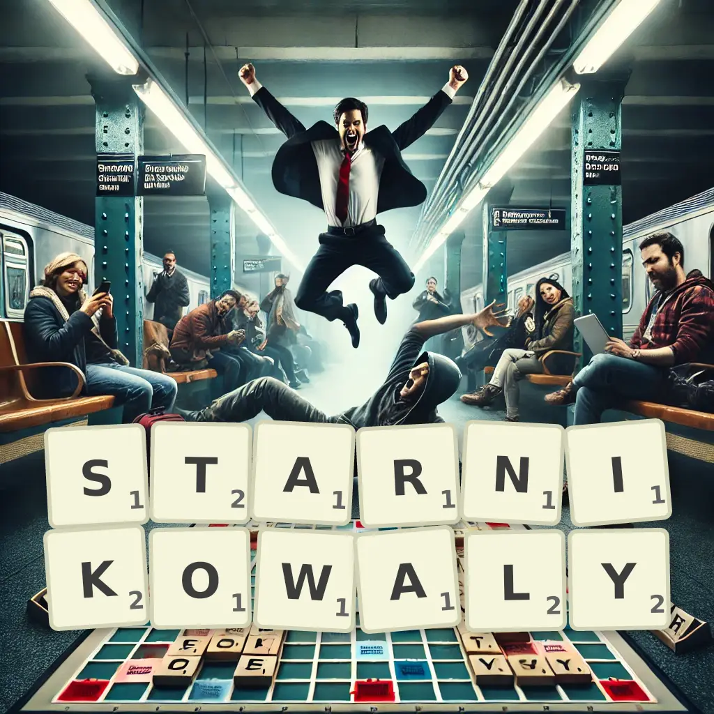 Słowa z liter STARNIKOWAŁY