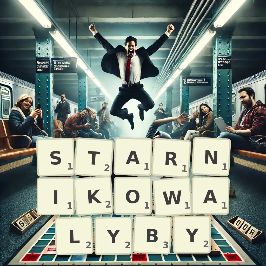 Słowa z liter STARNIKOWAŁYBY