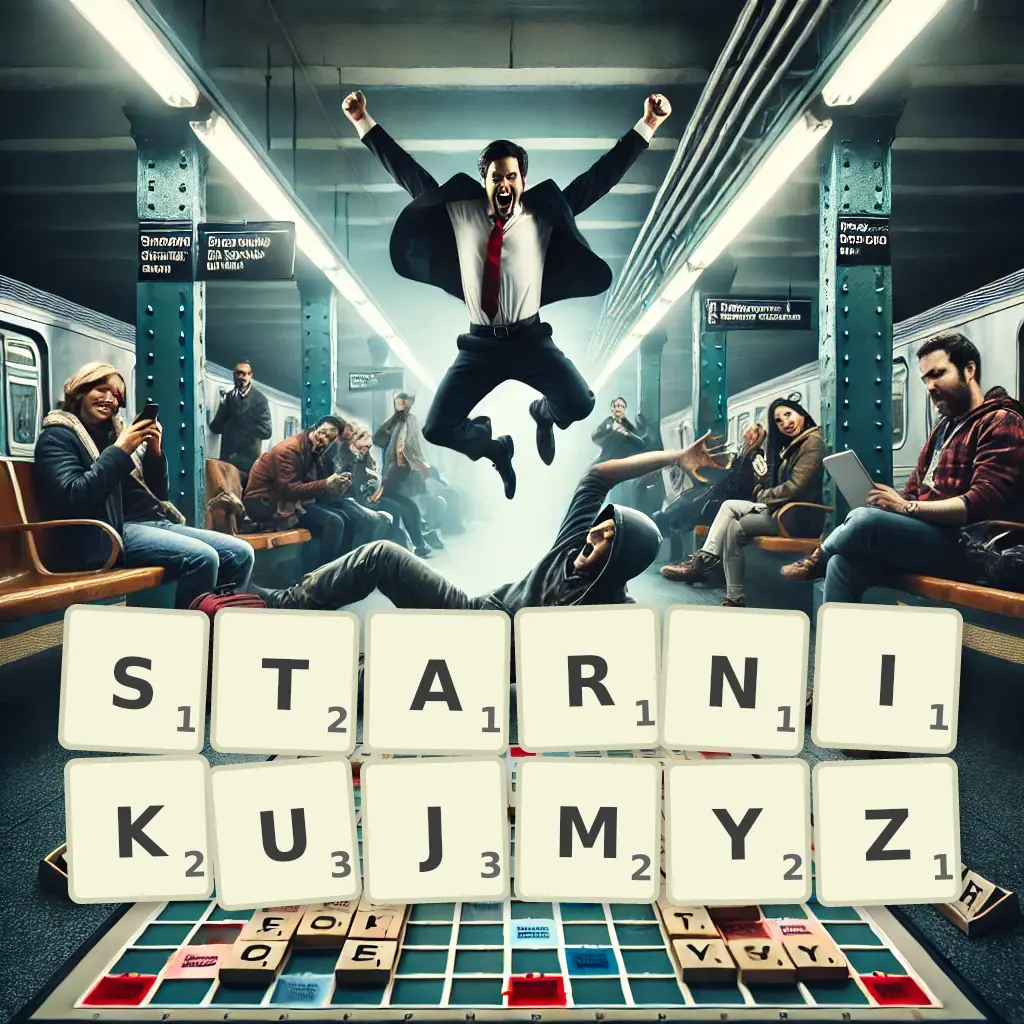 Słowa z liter STARNIKUJMYŻ