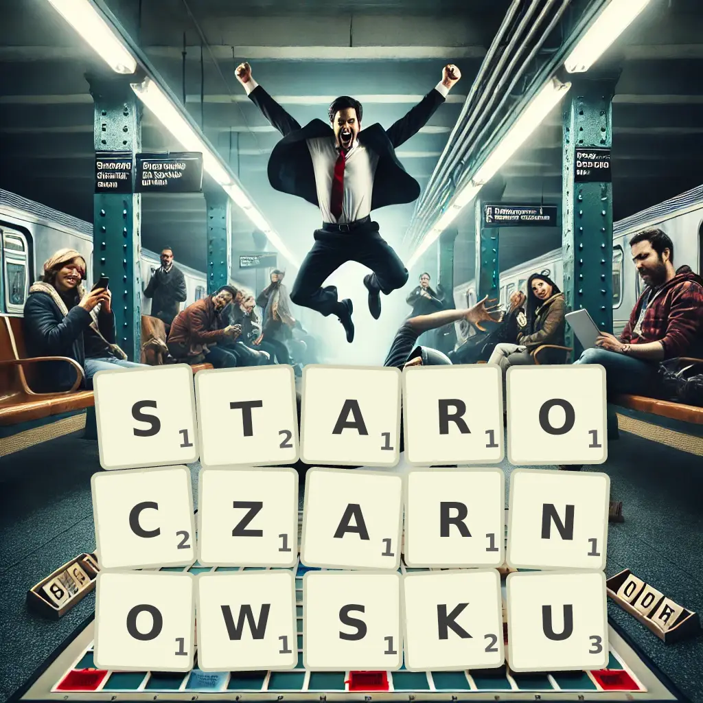 Słowa z liter STAROCZARNOWSKU