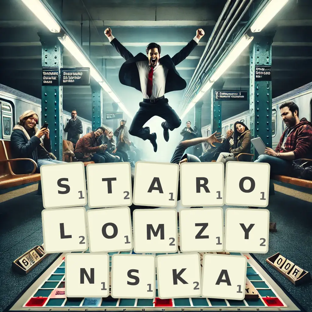 Słowa z liter STAROŁOMŻYŃSKĄ