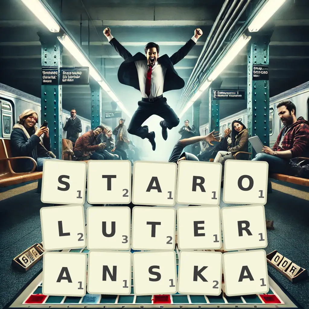 Słowa z liter STAROLUTERAŃSKA