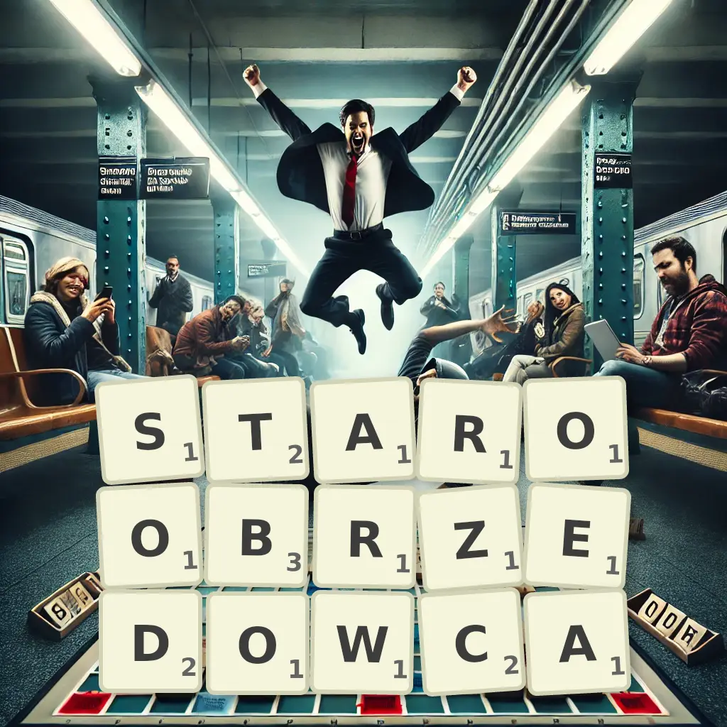Słowa z liter STAROOBRZĘDOWCA