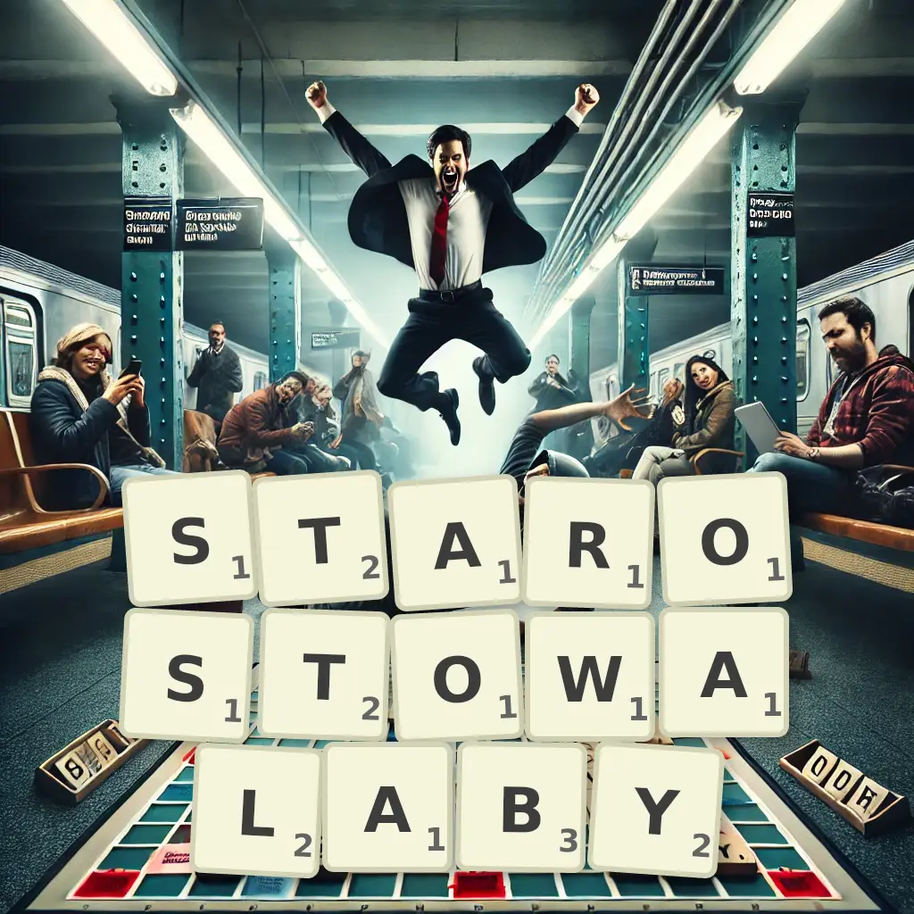 Słowa z liter STAROSTOWAŁABY