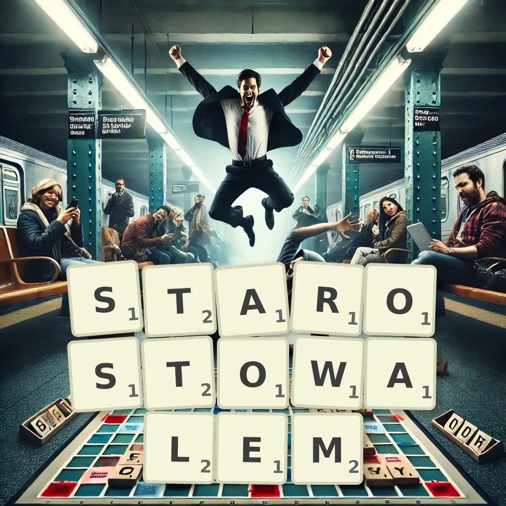Słowa z liter STAROSTOWAŁEM