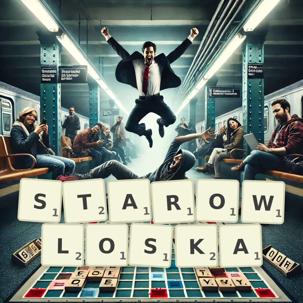 Słowa z liter STAROWŁOSKĄ