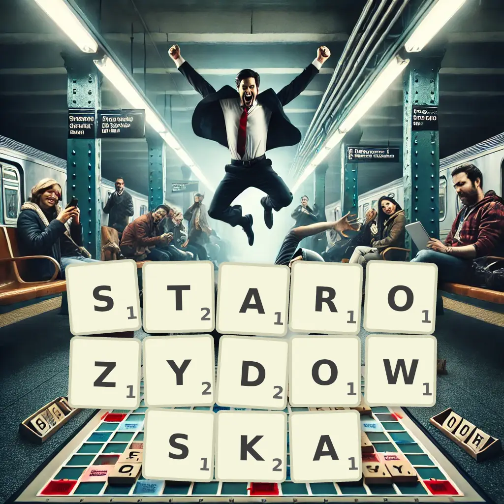 Słowa z liter STAROŻYDOWSKA
