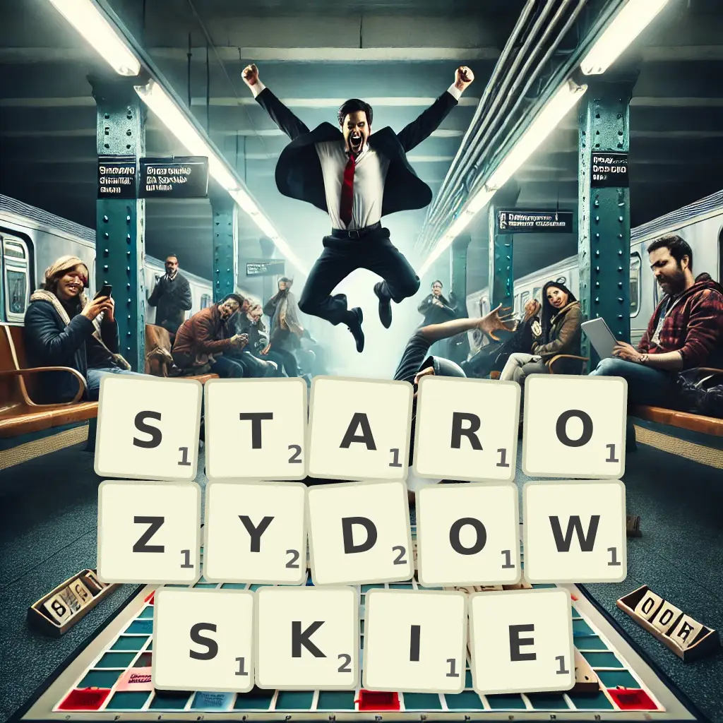 Słowa z liter STAROŻYDOWSKIE