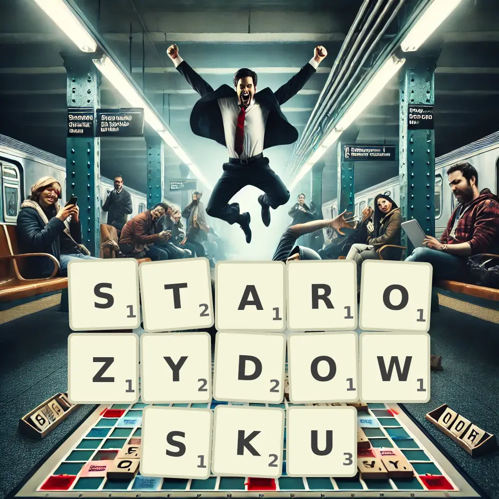 Słowa z liter STAROŻYDOWSKU
