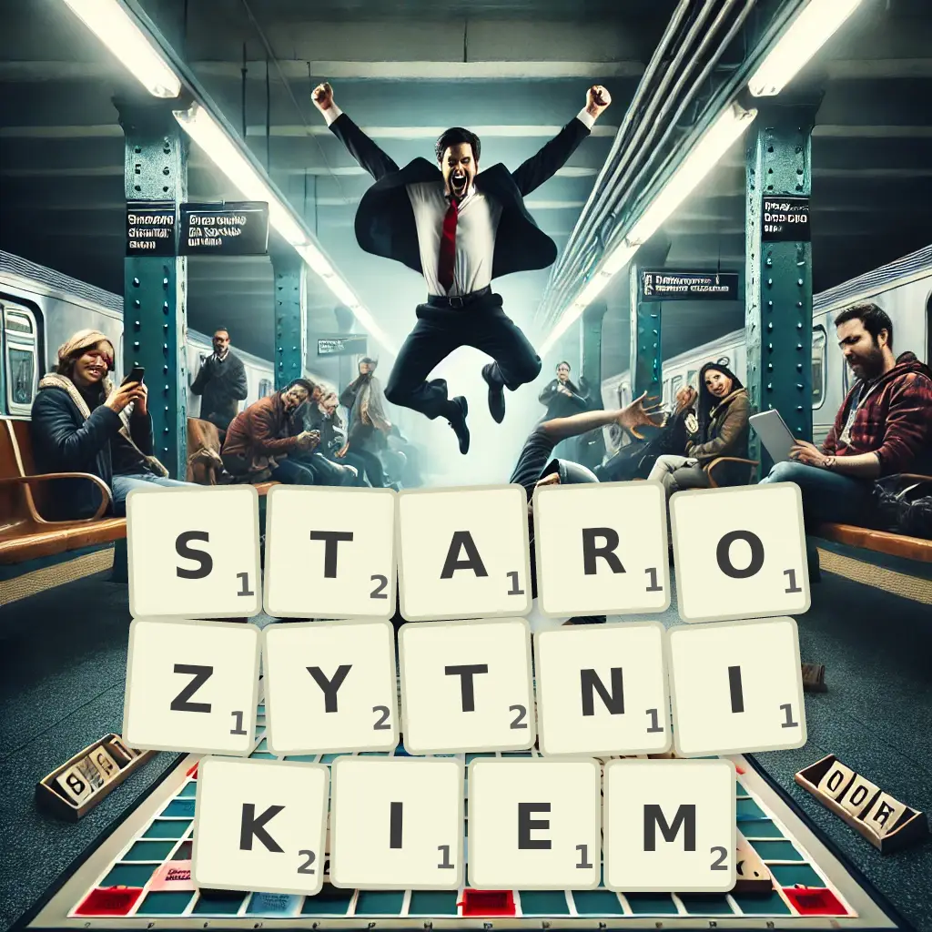 Słowa z liter STAROŻYTNIKIEM