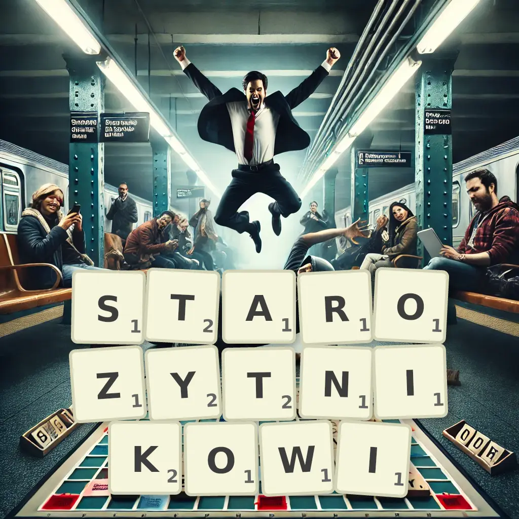 Słowa z liter STAROŻYTNIKOWI