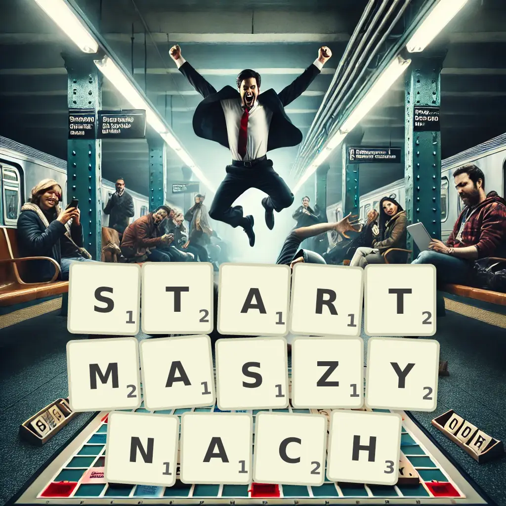 Słowa z liter STARTMASZYNACH