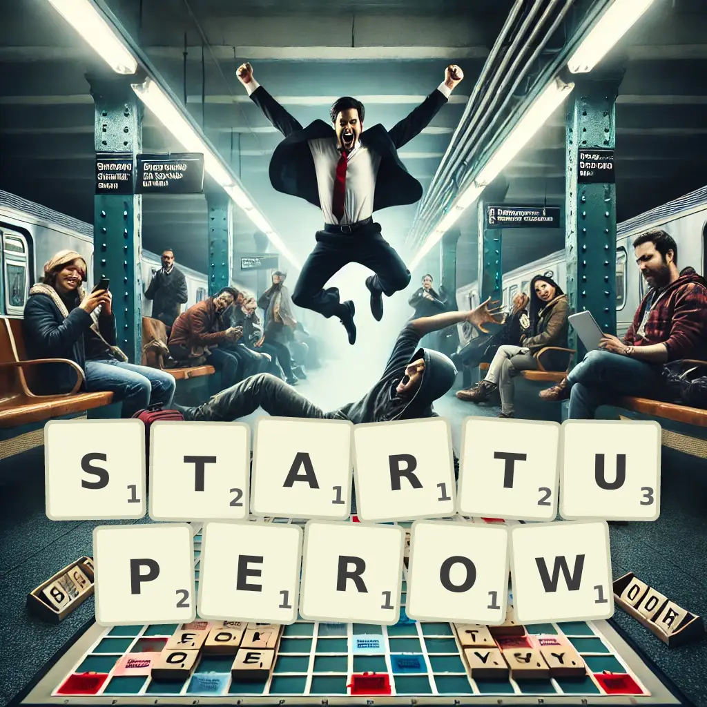 Słowa z liter STARTUPERÓW
