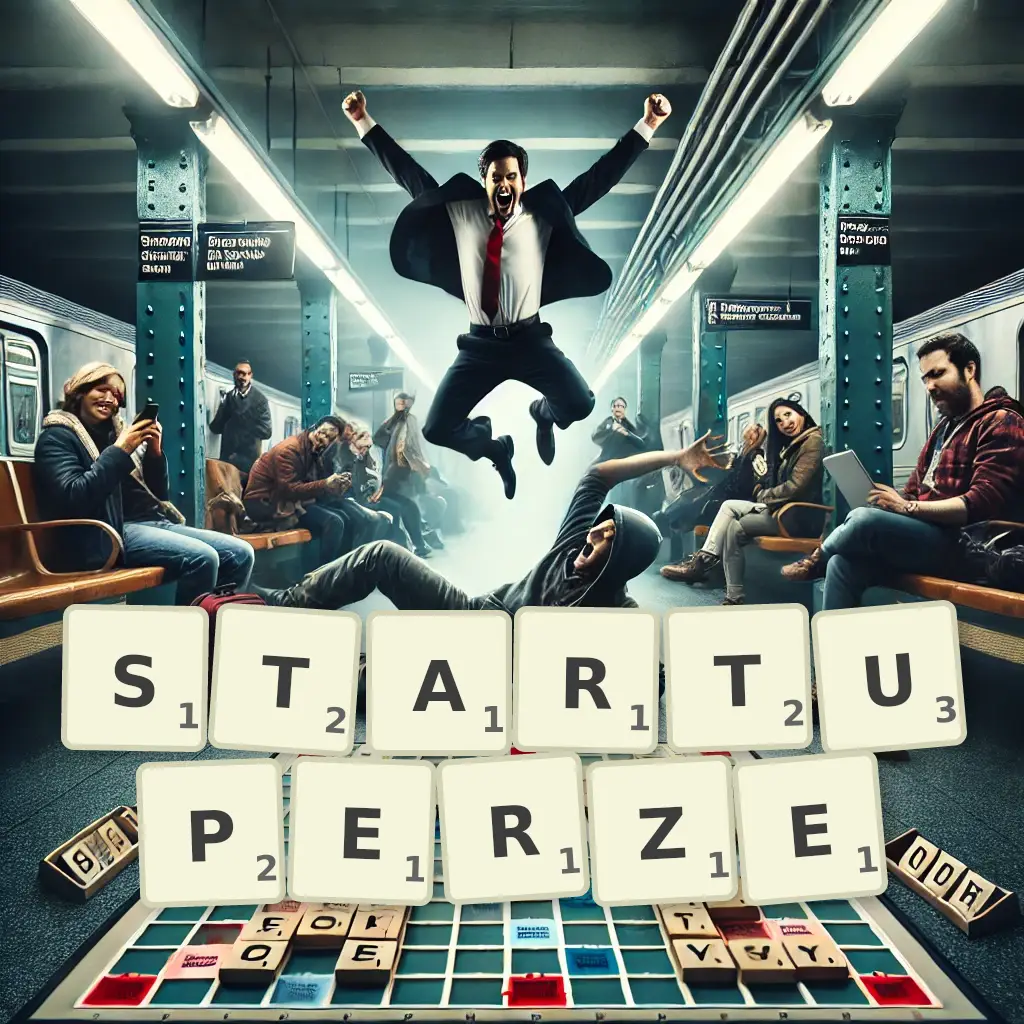Słowa z liter STARTUPERZE