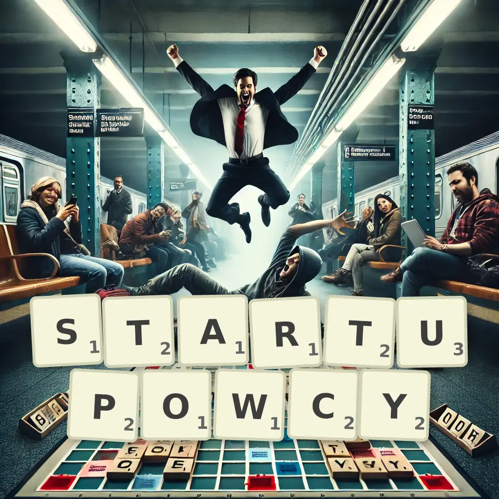 Lista słów z liter STARTUPOWCY Słowa z liter STARTUPOWCY