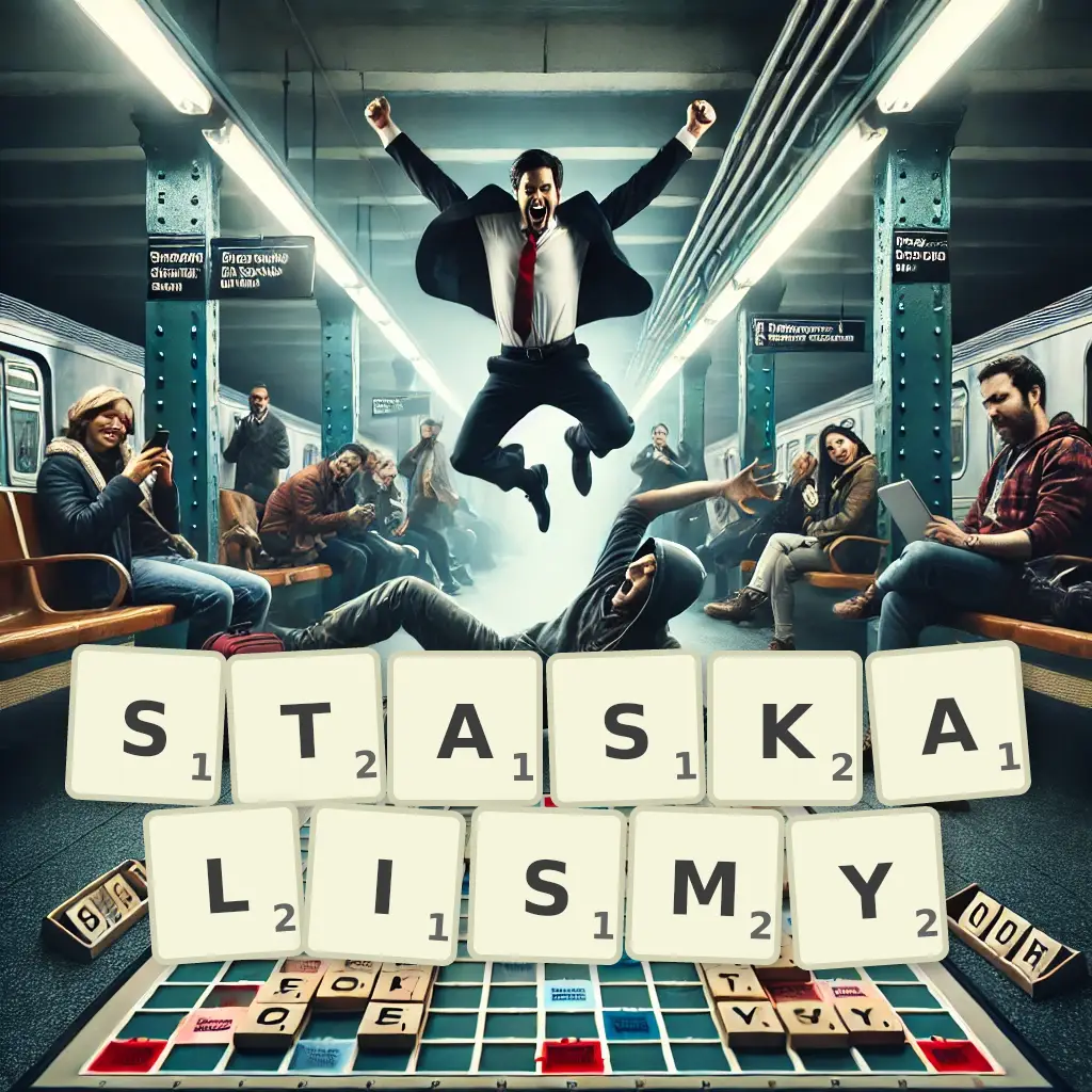 Lista słów z liter STASKALIŚMY Słowa z liter STASKALIŚMY