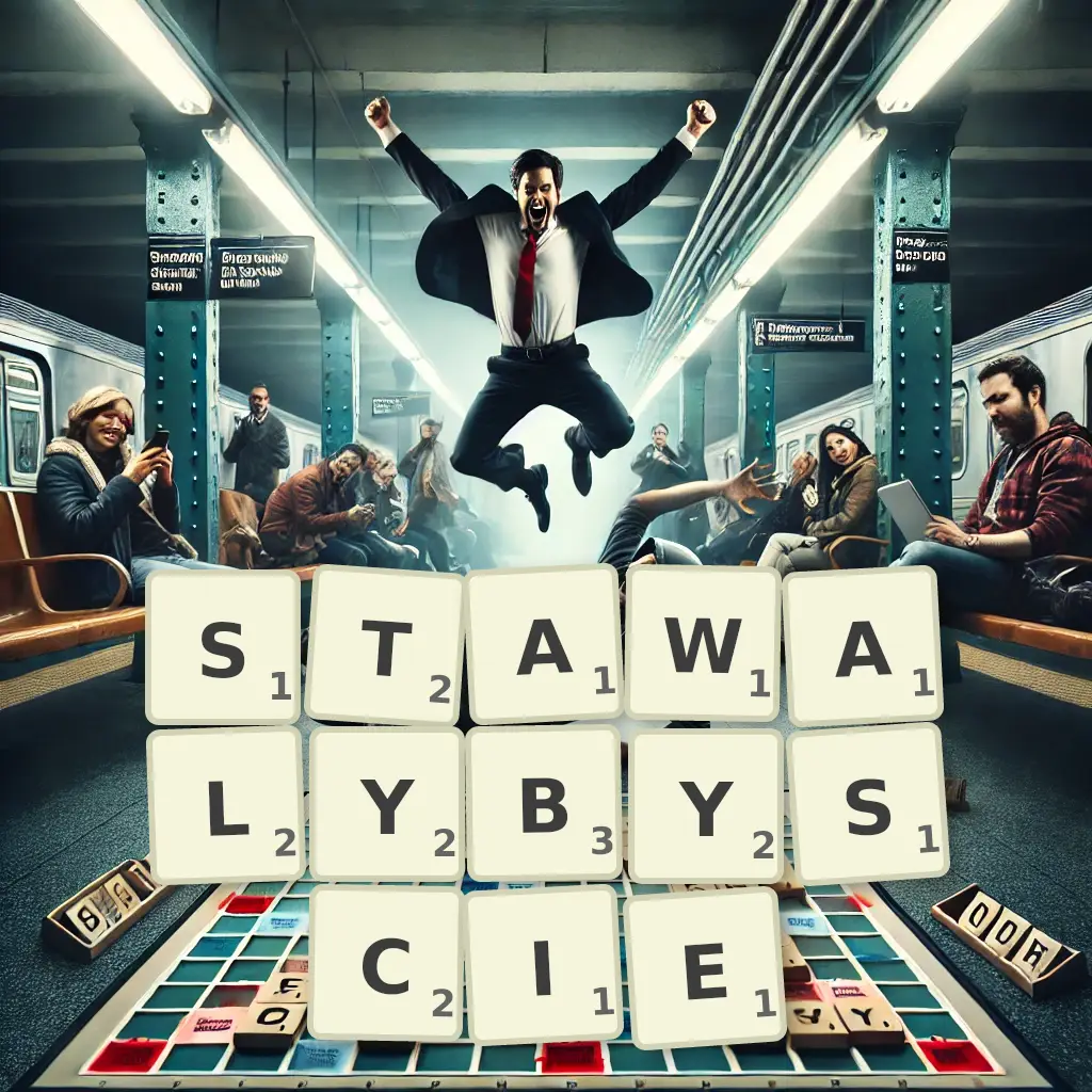 Słowa z liter STAWAŁYBYŚCIE