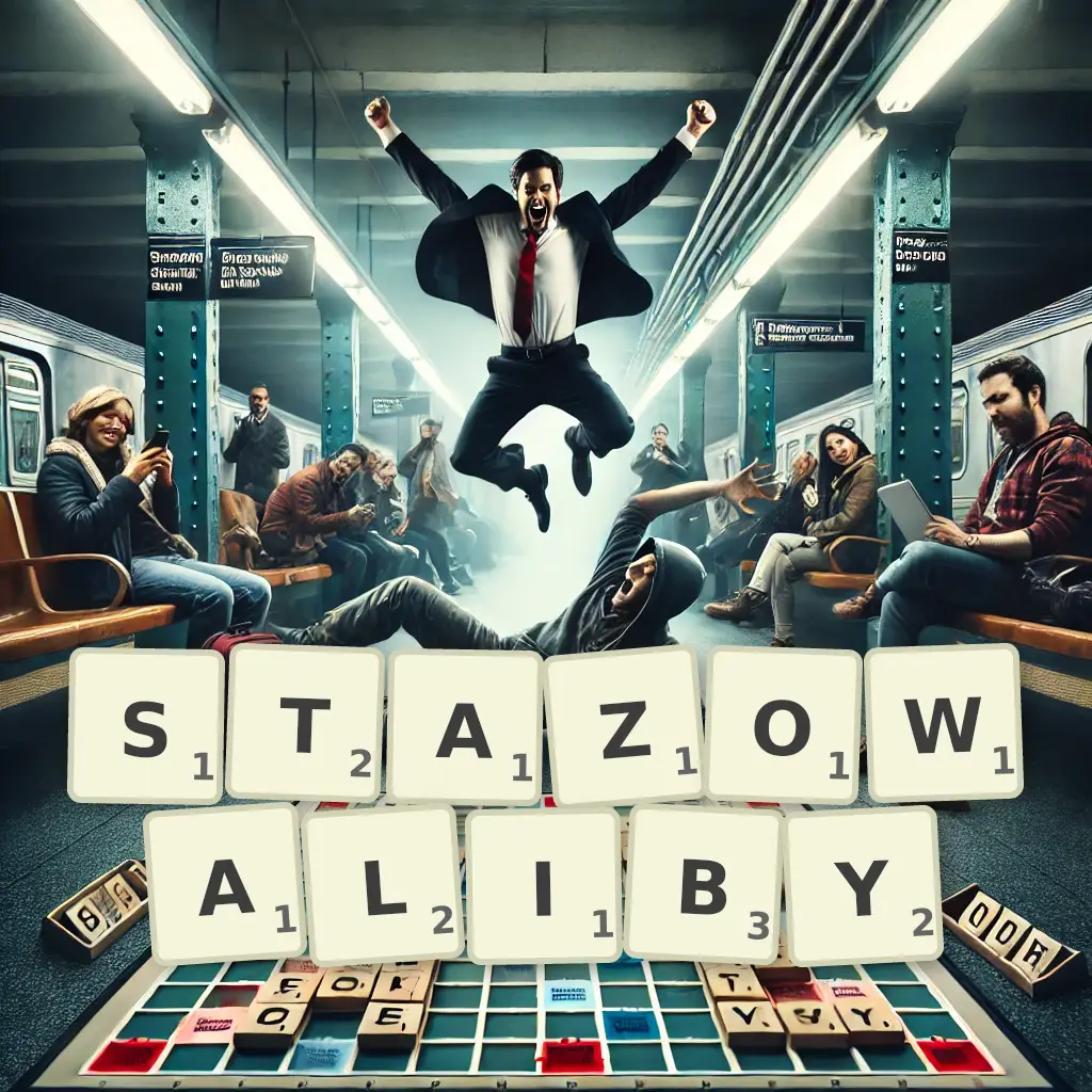 Słowa z liter STAŻOWALIBY