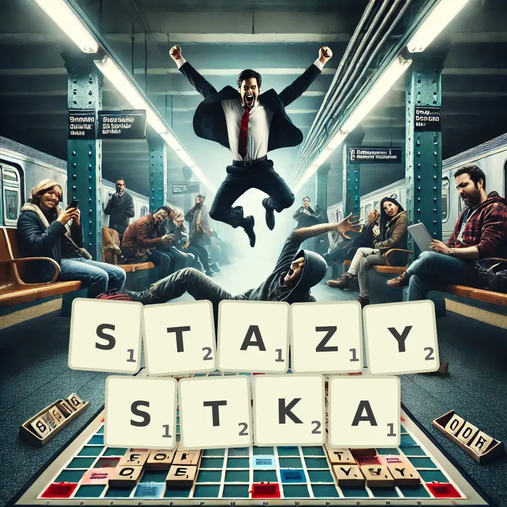 Słowa z liter STAŻYSTKĄ
