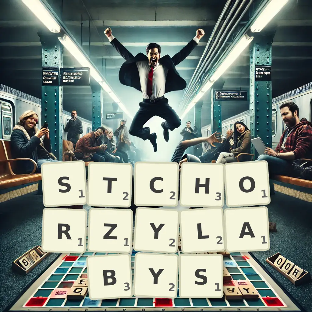 Słowa z liter STCHÓRZYŁABYŚ