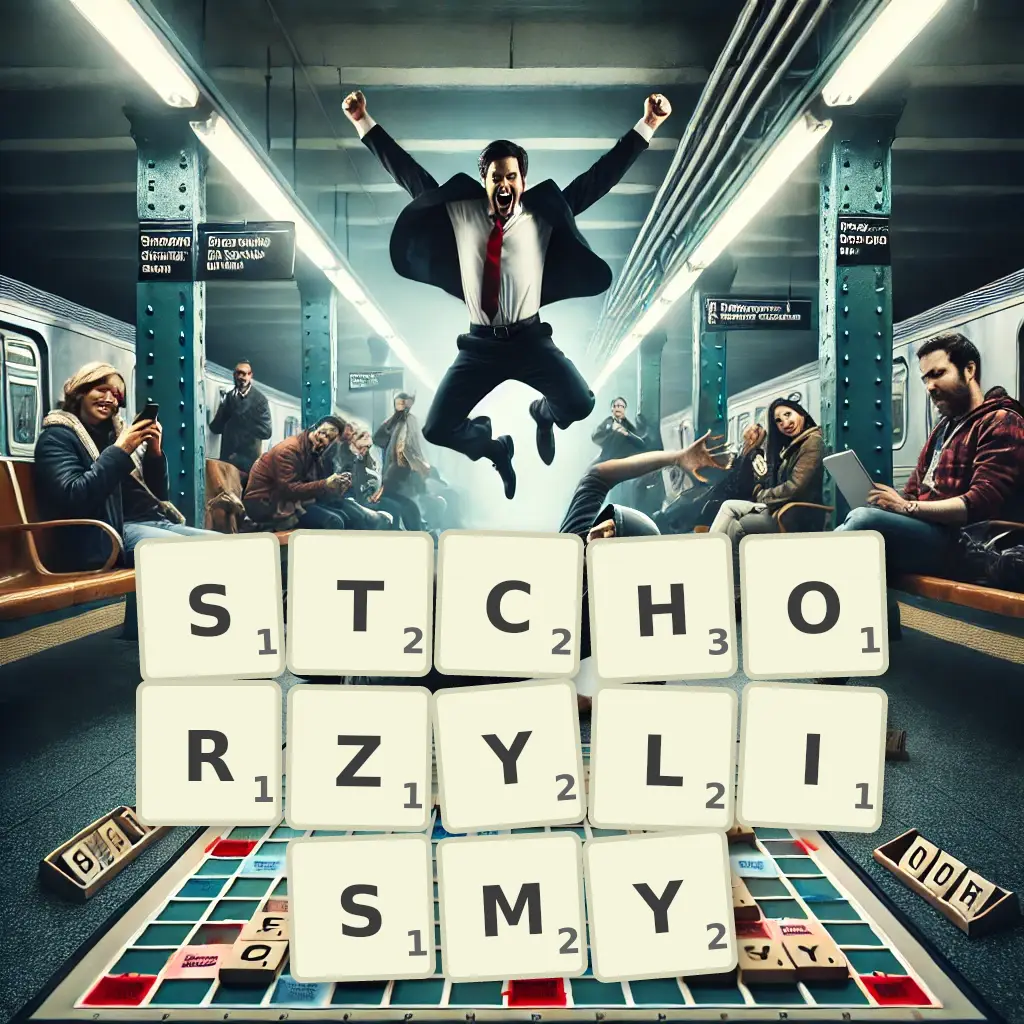 Słowa z liter STCHÓRZYLIŚMY