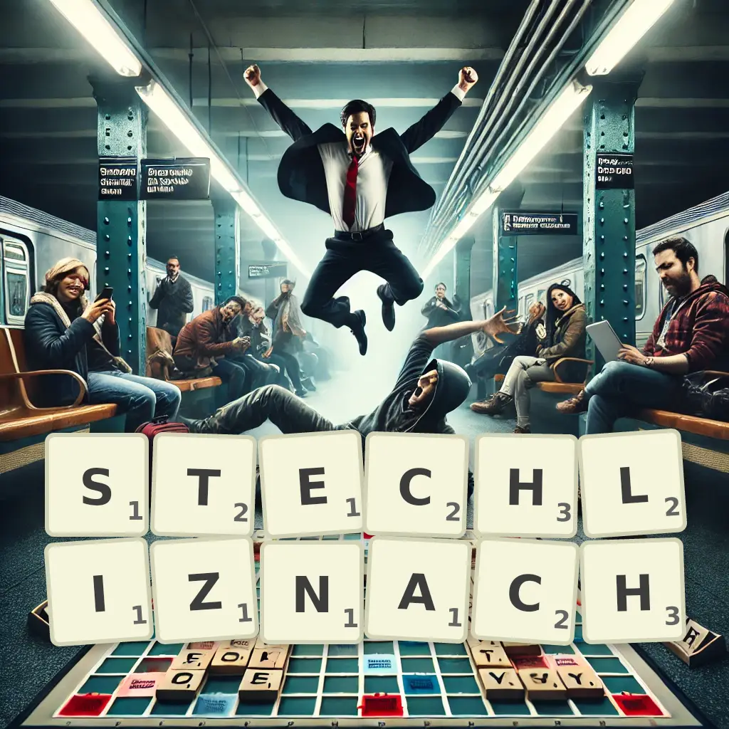 Lista słów z liter STĘCHLIZNACH Słowa z liter STĘCHLIZNACH