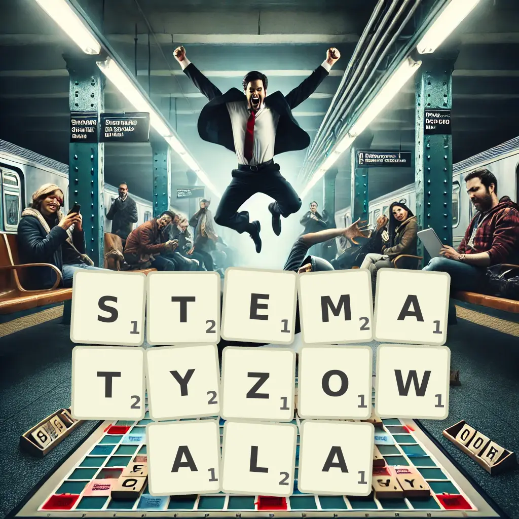 Słowa z liter STEMATYZOWAŁA