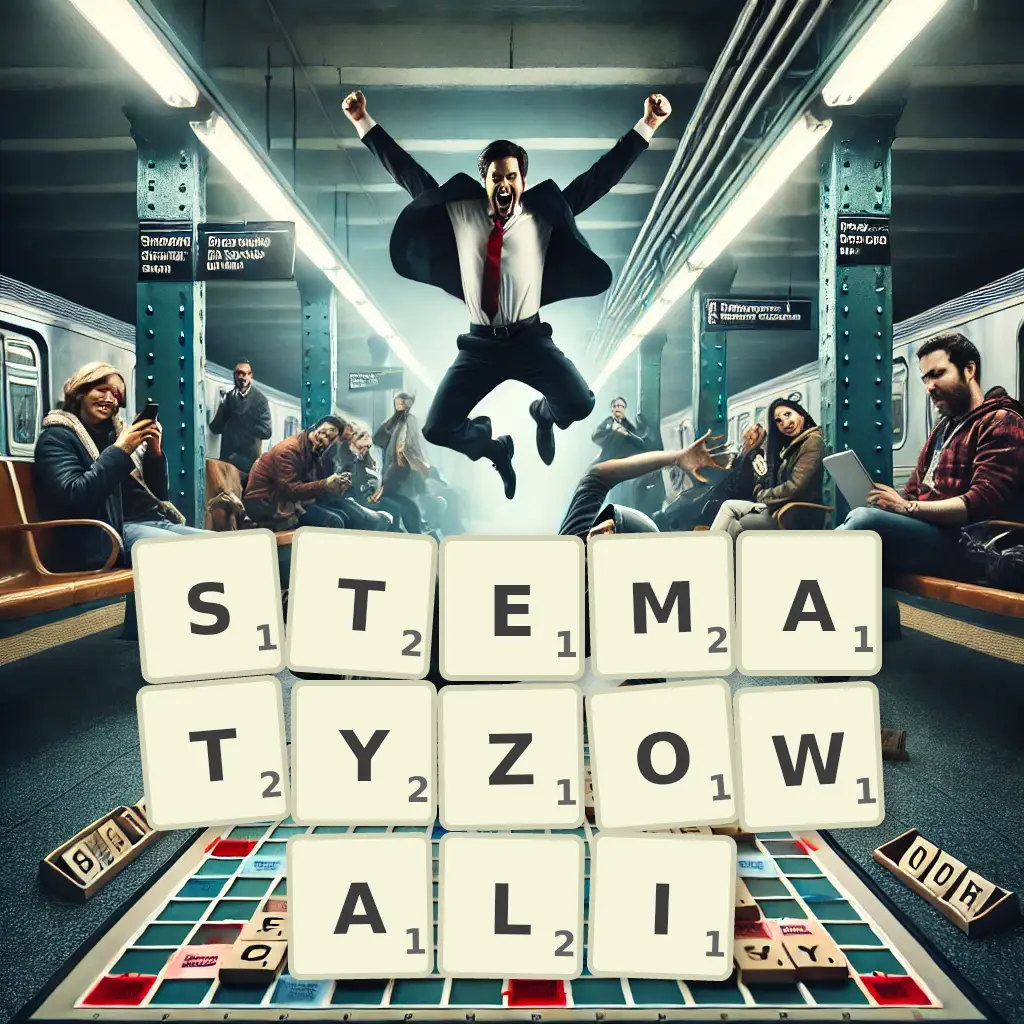 Słowa z liter STEMATYZOWALI