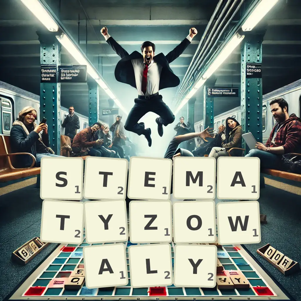 Słowa z liter STEMATYZOWAŁY