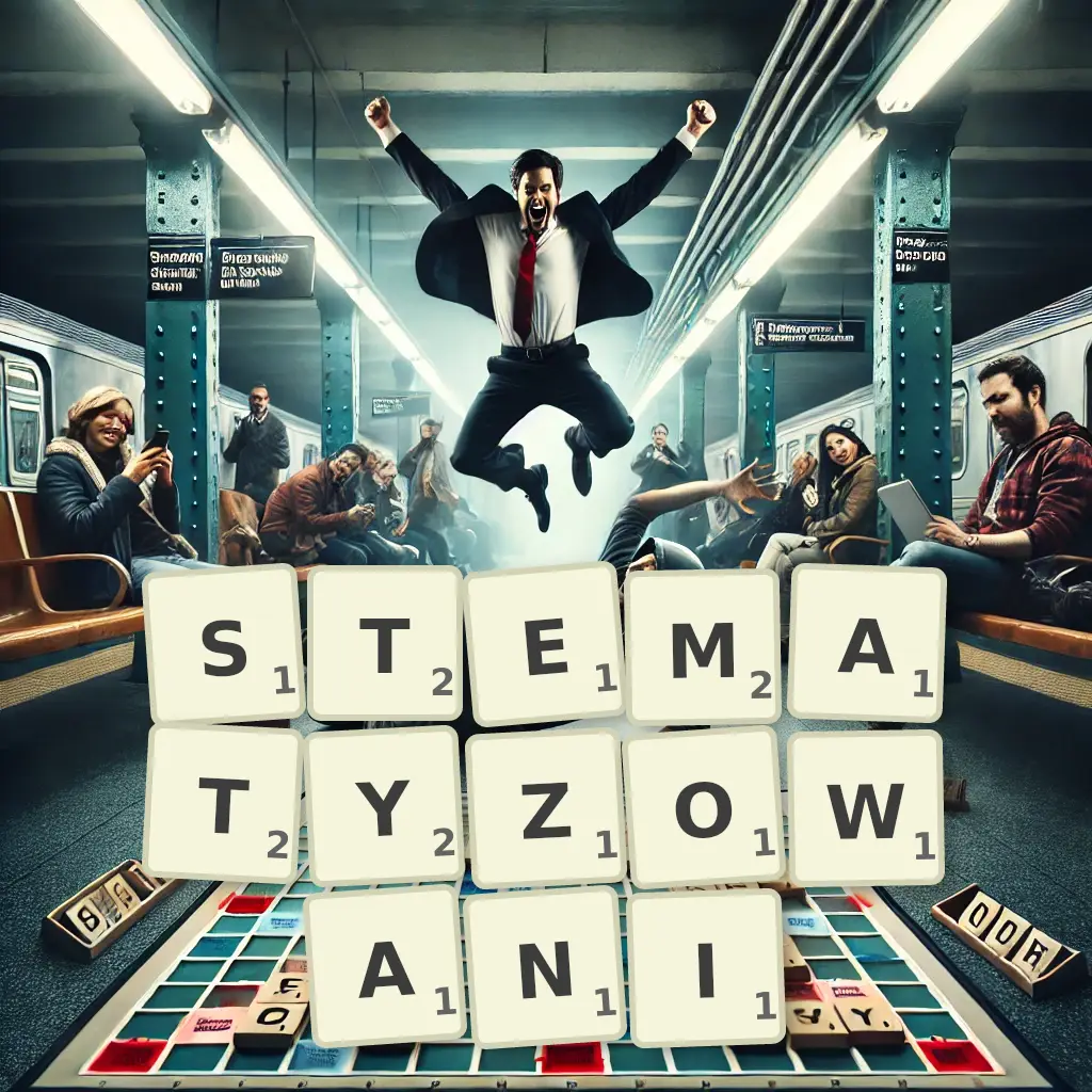 Słowa z liter STEMATYZOWANI